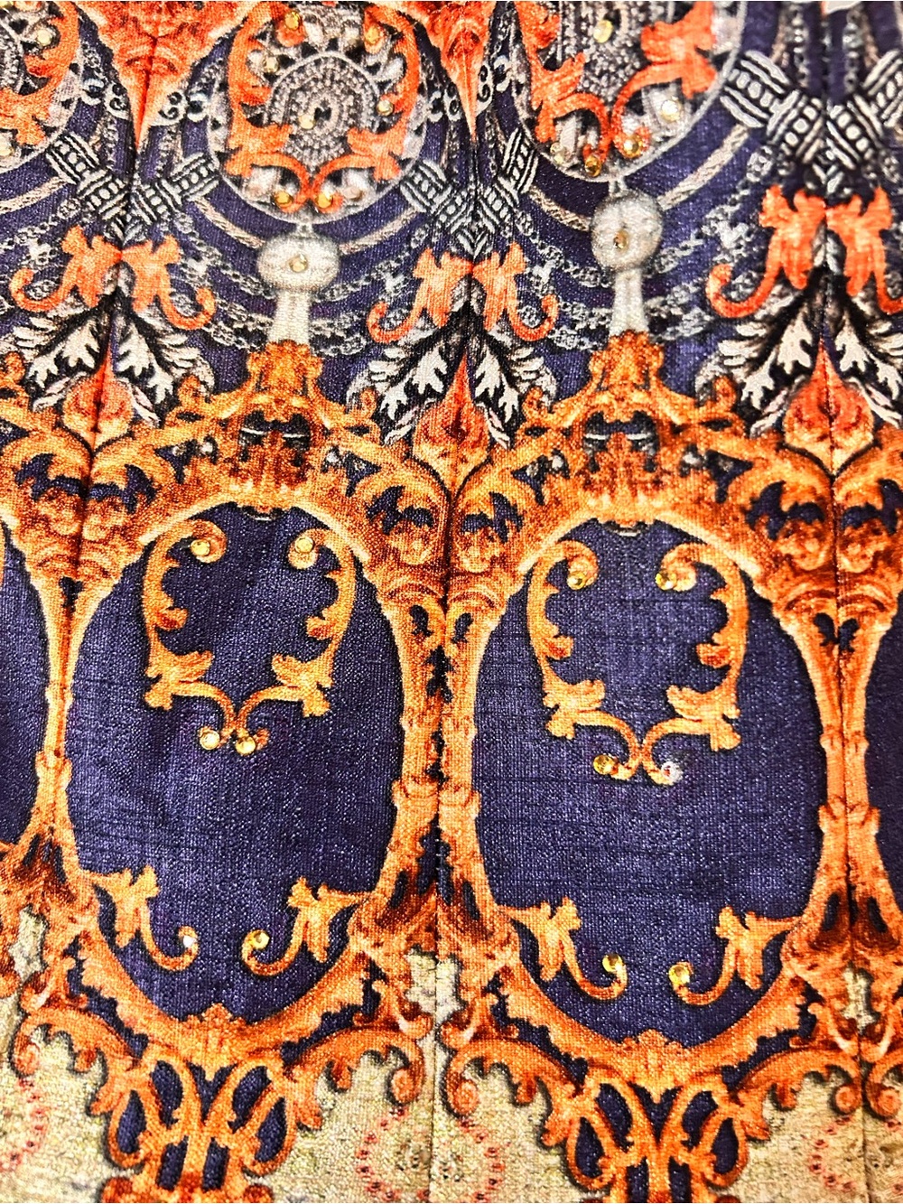 Baroque-Inspired Statement Skirt - Size Small - Picture 12 of 15